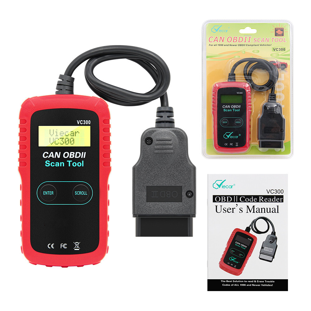 Check Engine Fault Diagnostic Tool Car OBD2 Code Reader OBDII Scanner Automotive