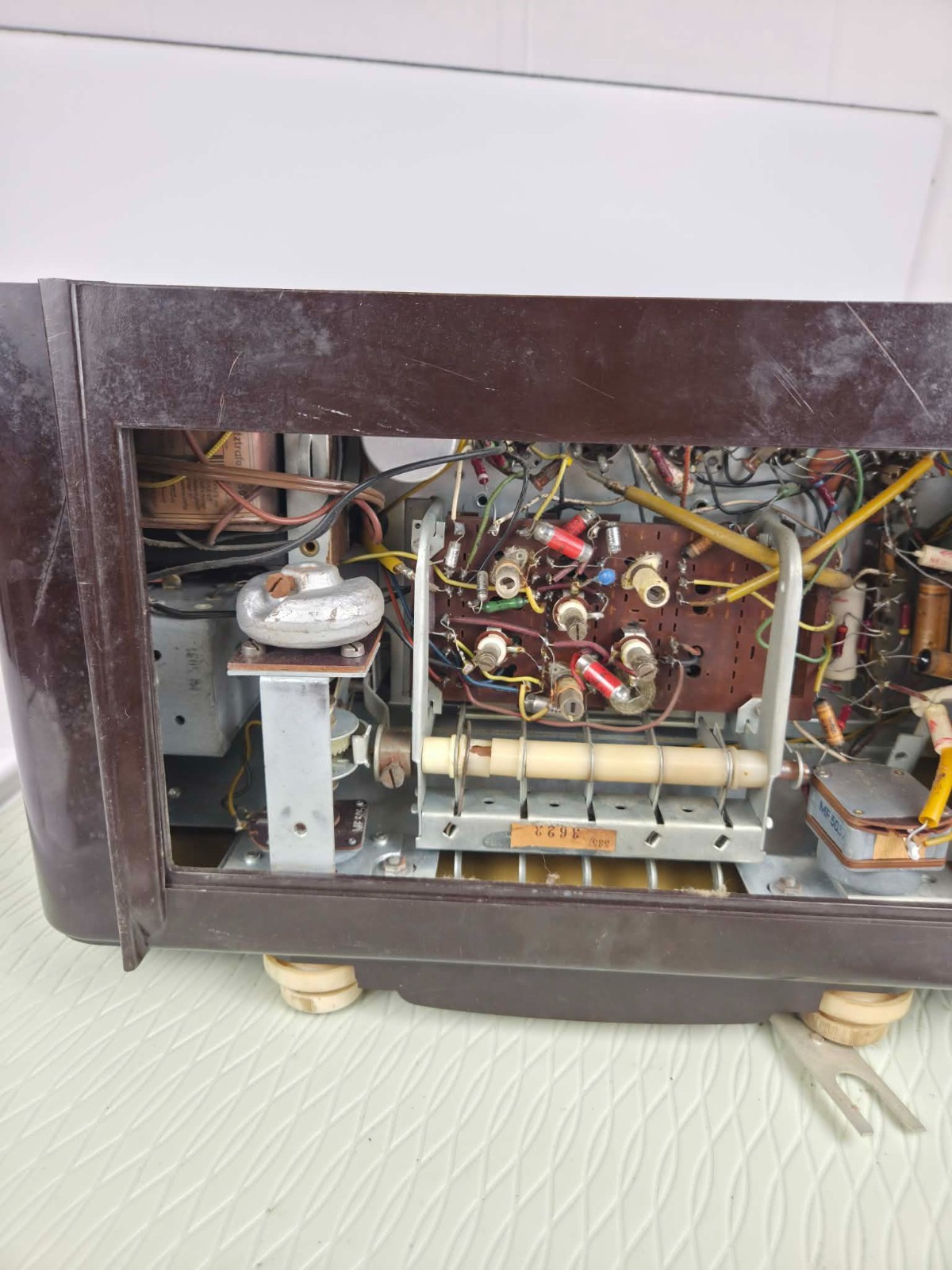 Vintage Nordmende / Sterling “Kadett 57 USA” Tube Radio Powers On, Tunes