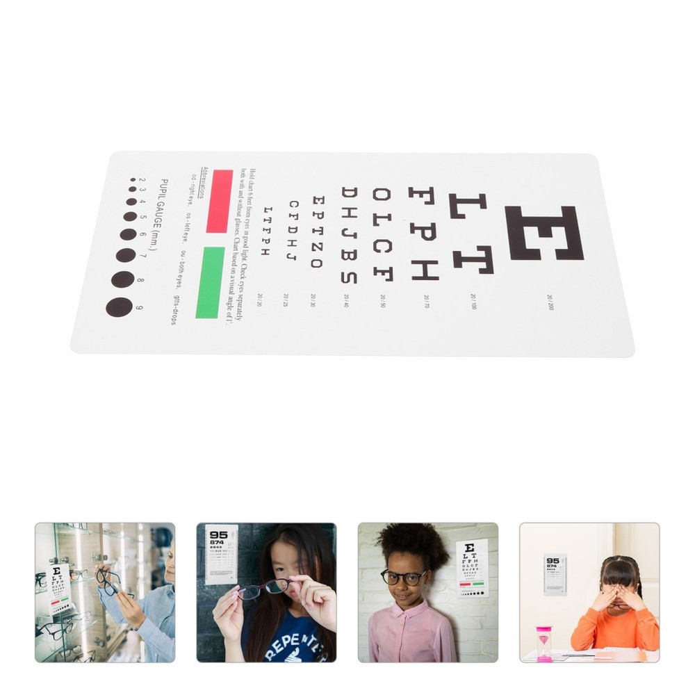 Vision Test Equipment Poster Optician Tools Visual Acuity