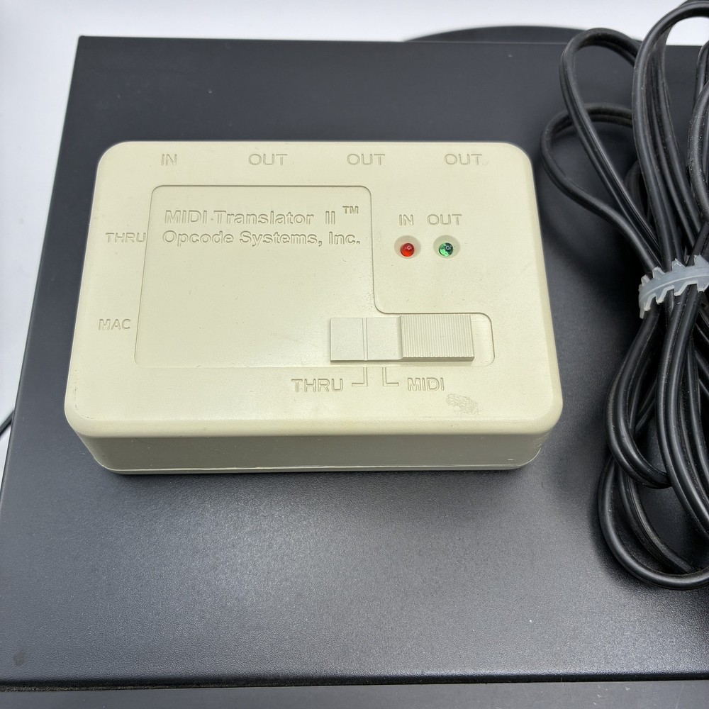 Roland MT-32 & Opcode MIDI Translator II Used Synth Module Japan Gift