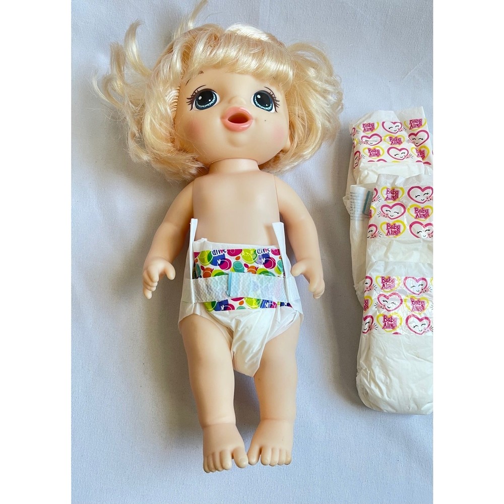 Hasbro Doll With Diapers