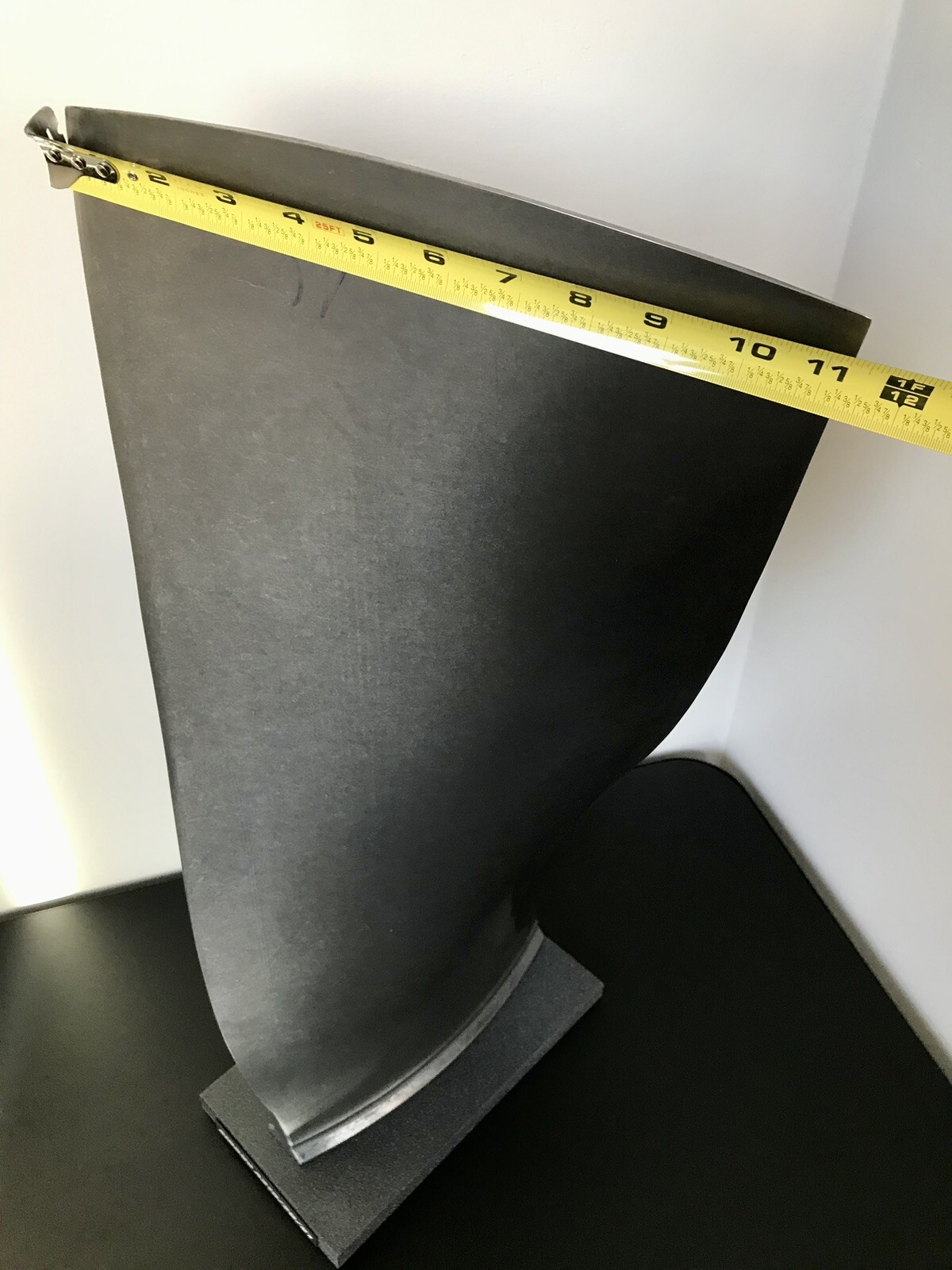 Airbus A320 Titanium Jet Engine Fan Blade. Rolls Royce disk airline Pilot Gift