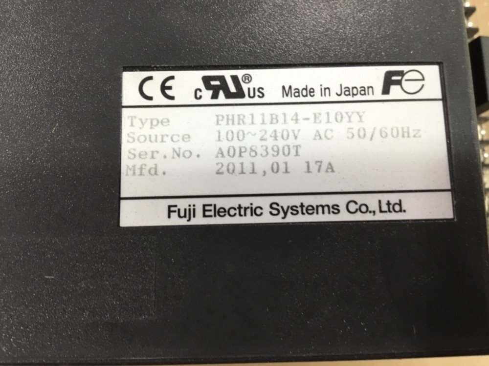 Fuji Electric PHR11B14-E10YY Communicator #01E30E67PR6