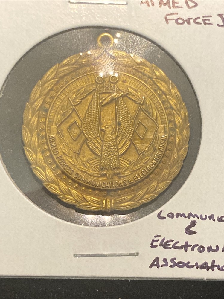 Armed Forces Communication And Electronics Medallion Token Undated