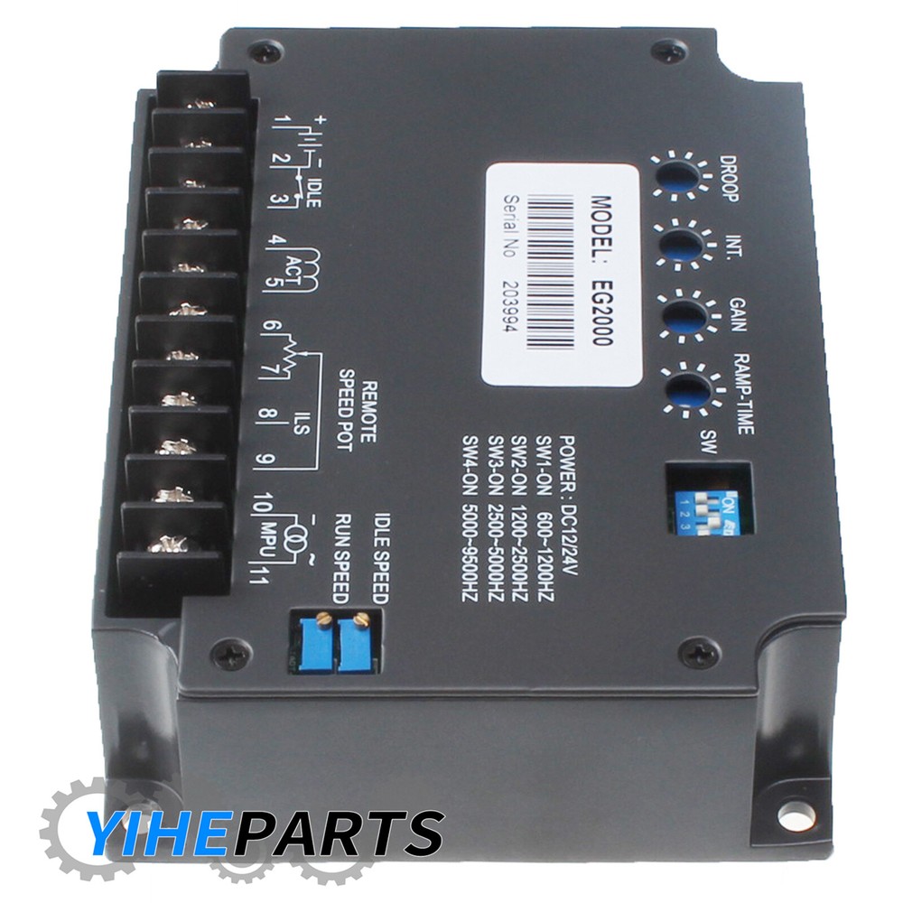 EG2000 ESC2301-AElectronic Engine Speed Controller Generator Controller Panel