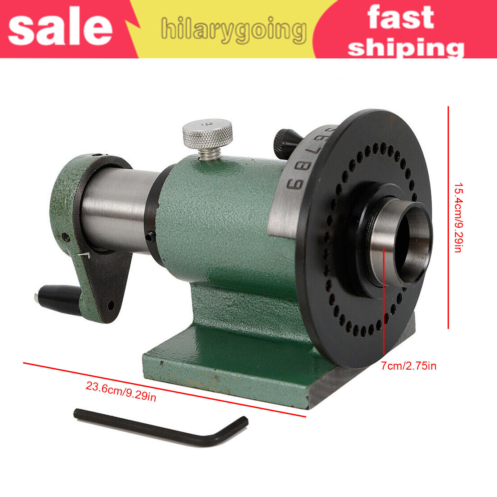 US 5C COLLET SPIN INDEX FIXTURE MILLING Machine Tool