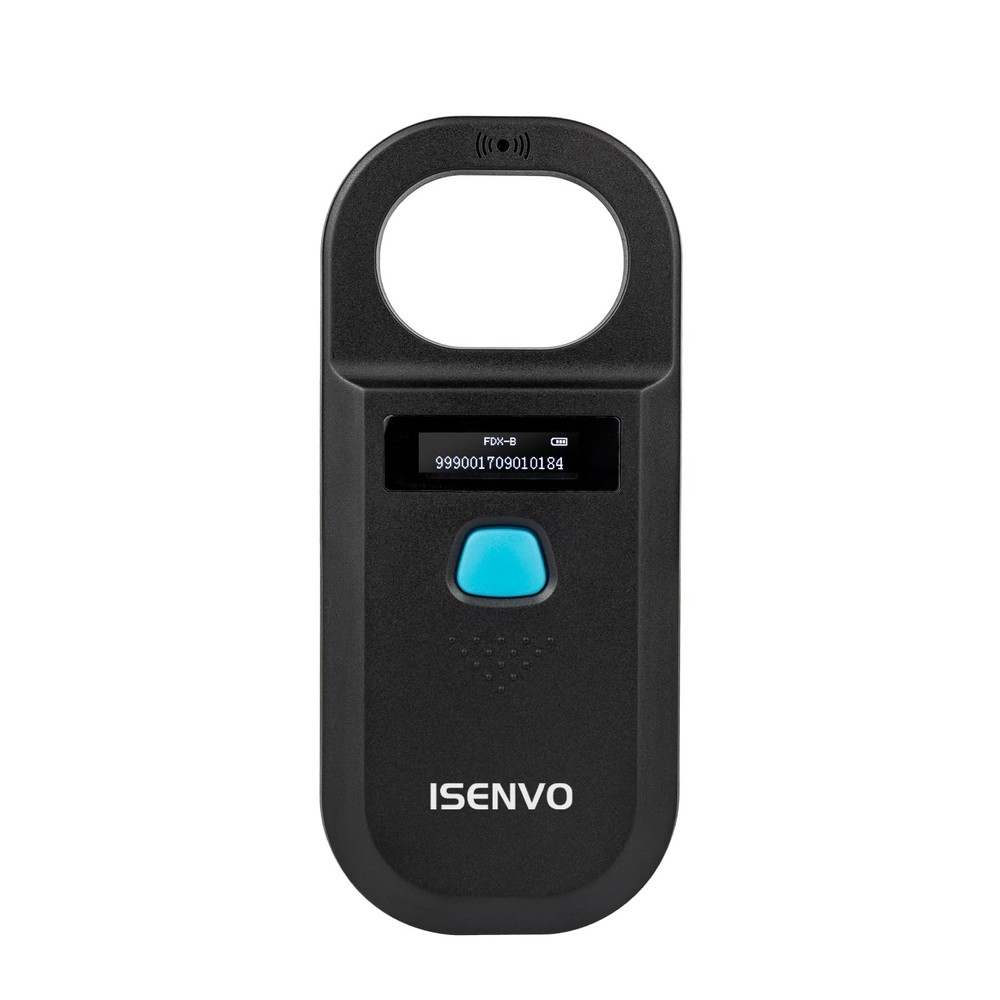 Pet Microchip Scanner Rechargeable RFID EMID Micro Chip Reader Scanner 134.2k...