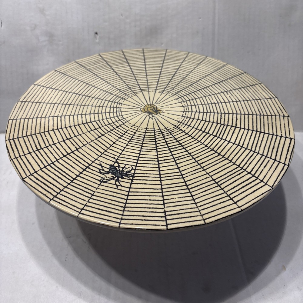 John Derian Target Spiderweb 12” Cake Stand - Excellent Condition
