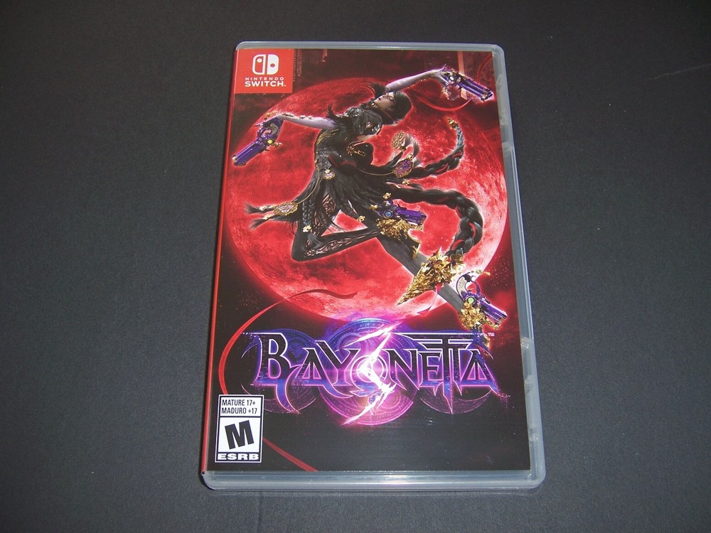 Authentic Replacement Box *Case Only* Nintendo Switch - Bayonetta 3 Three