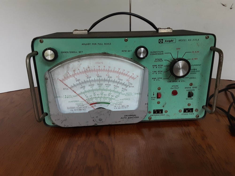 Knight Model KG-375 A Universal Auto Car Analyzer Tester