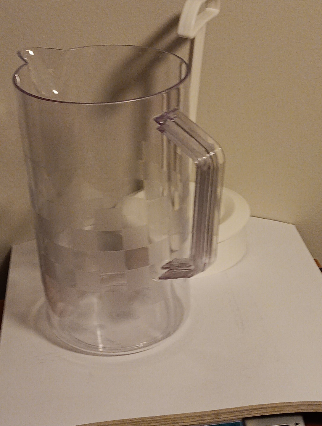 The Pampered Chef Vintage 2 Quart Quick-Stir Pitcher 2270 w/ Lid “Retired”
