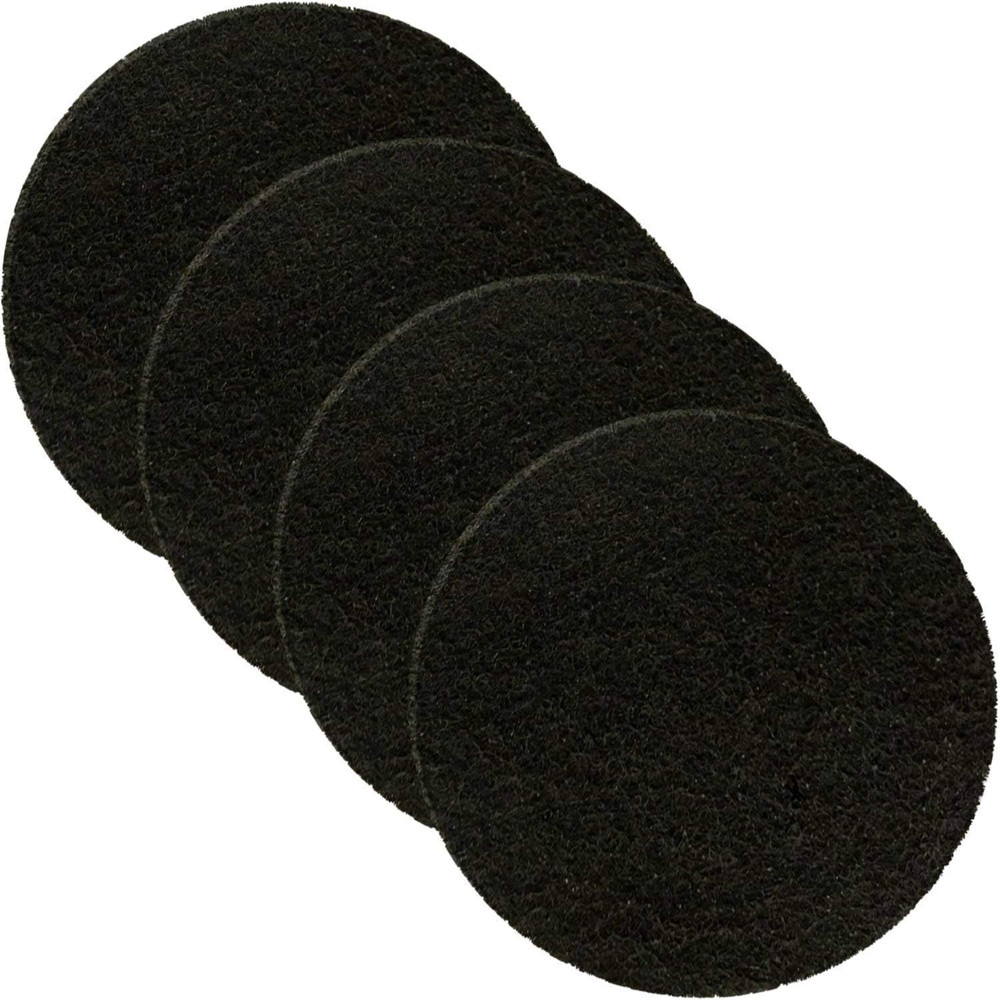 5" - 4 Pack Activated Charcoal Compost Bin Filter - 5 Inch Activated Charcoal...
