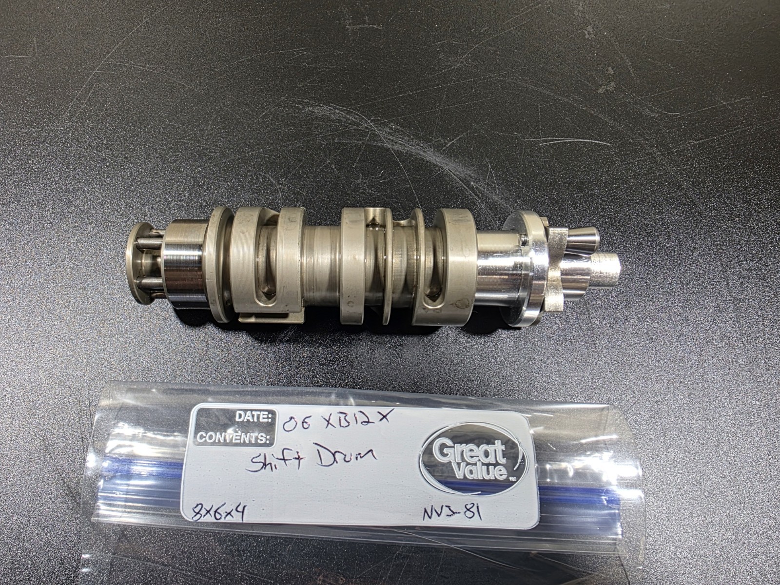 2006 Buell Ulysses XB12 XB12X Transmission Shift Drum 33641-06 #NV3-81