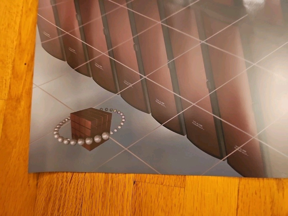 Cray Supercomputer Poster 36"x24" Cray XT3