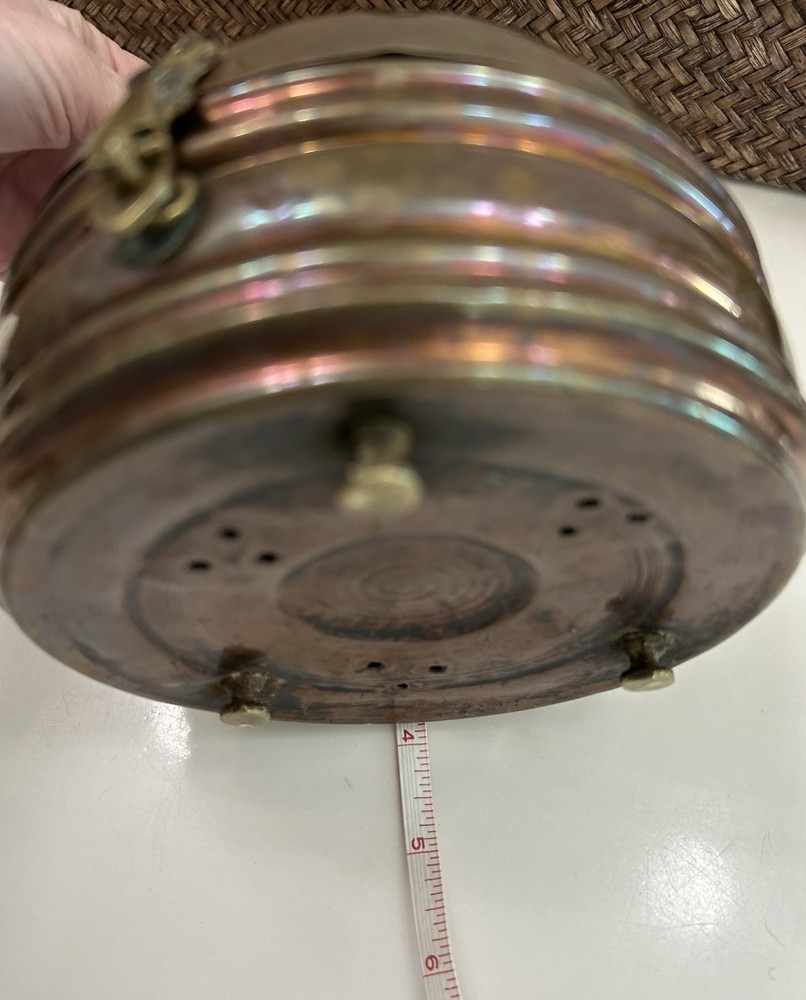 Vintage Turkish Hammam Copper Soap box