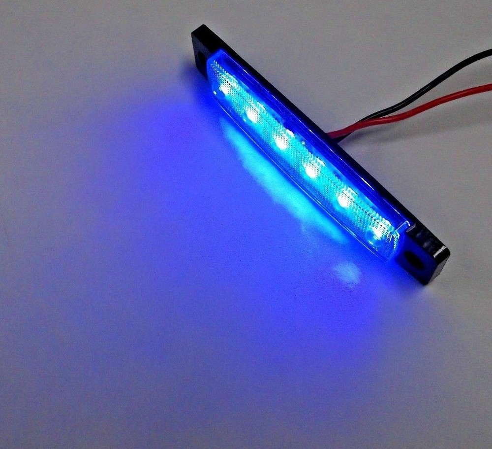 Large BBT 12 VDC Waterproof Blue LED Light