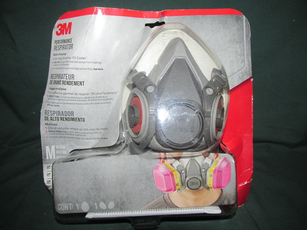 3M Performance Respirator A1B1P2 Medium Multi-purpose