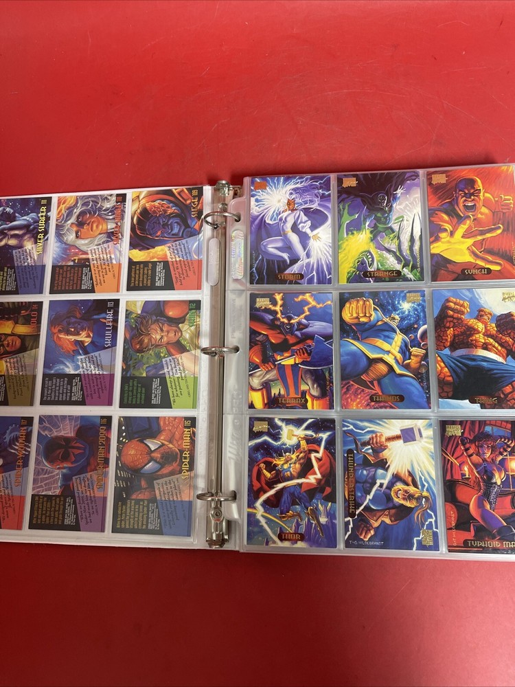 1994 Marvel Masterpiece SP ED Lot 232 Card