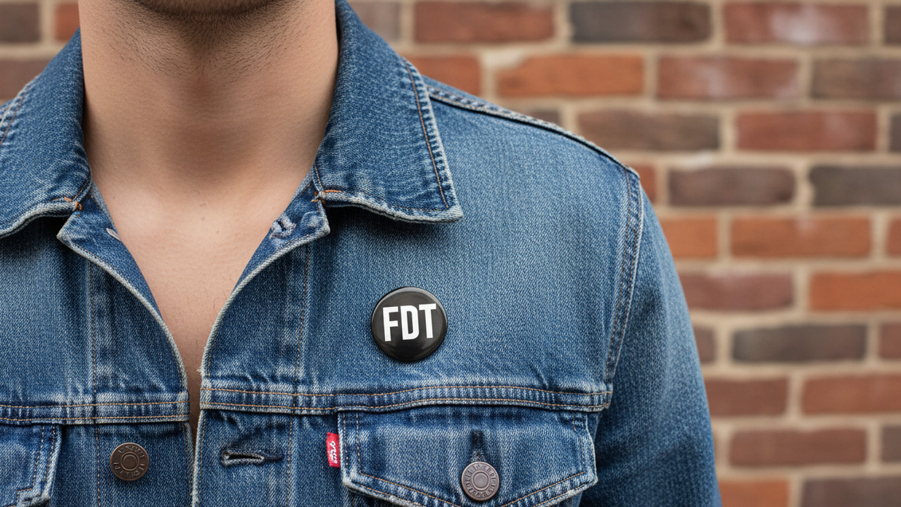 FDT Button - Wear Your Anti Donald Trump Message Everywhere