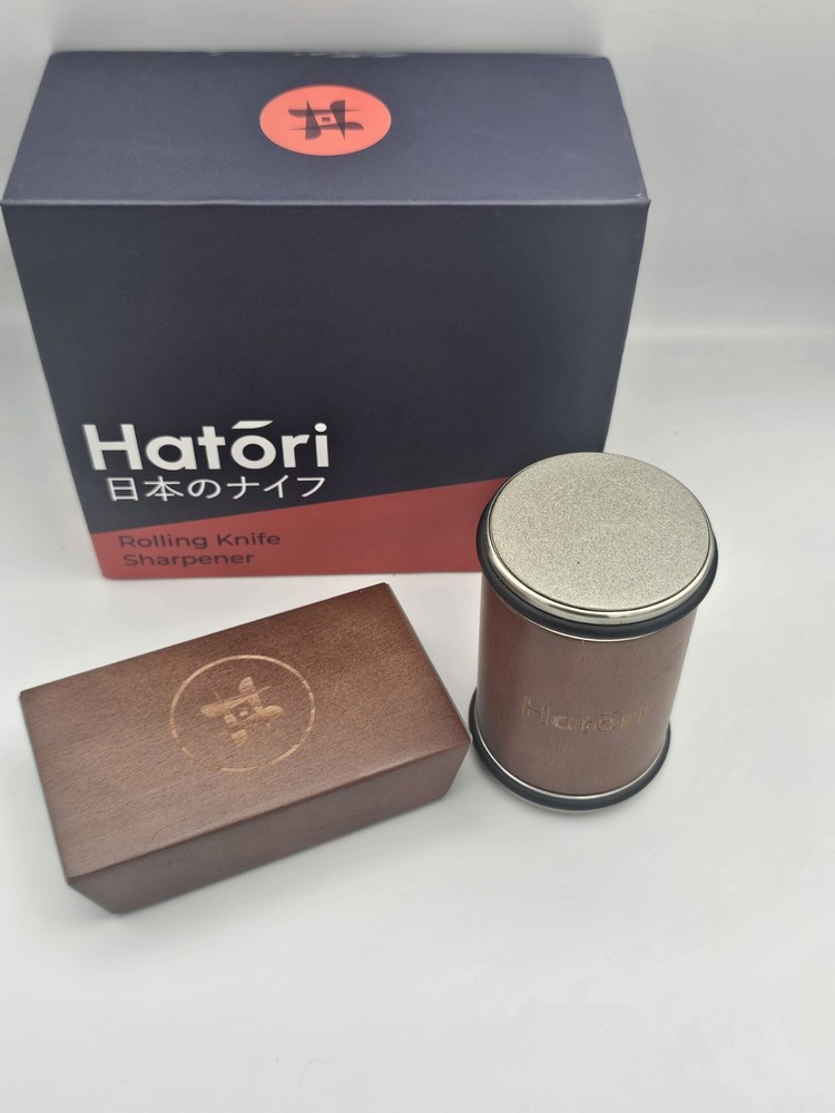 Genuine Hatori Diamond Rolling Knife Sharpener Professional Grade Sharpness NEW
