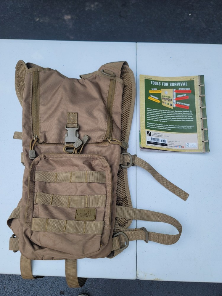 Lancer Tactical Backpack and Survival Handbook