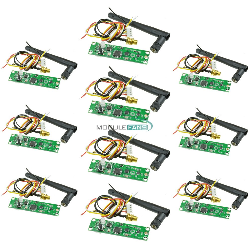1-10pcs Wireless DMX512 PCB Board LED Controller Modules Transmitter Receiver