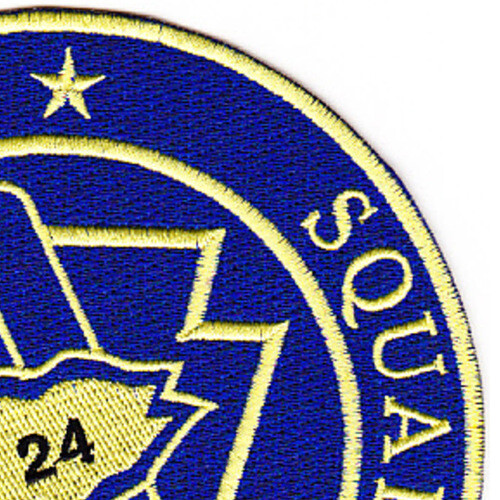 Desron 24 Destroyer Squadron Blue Patch