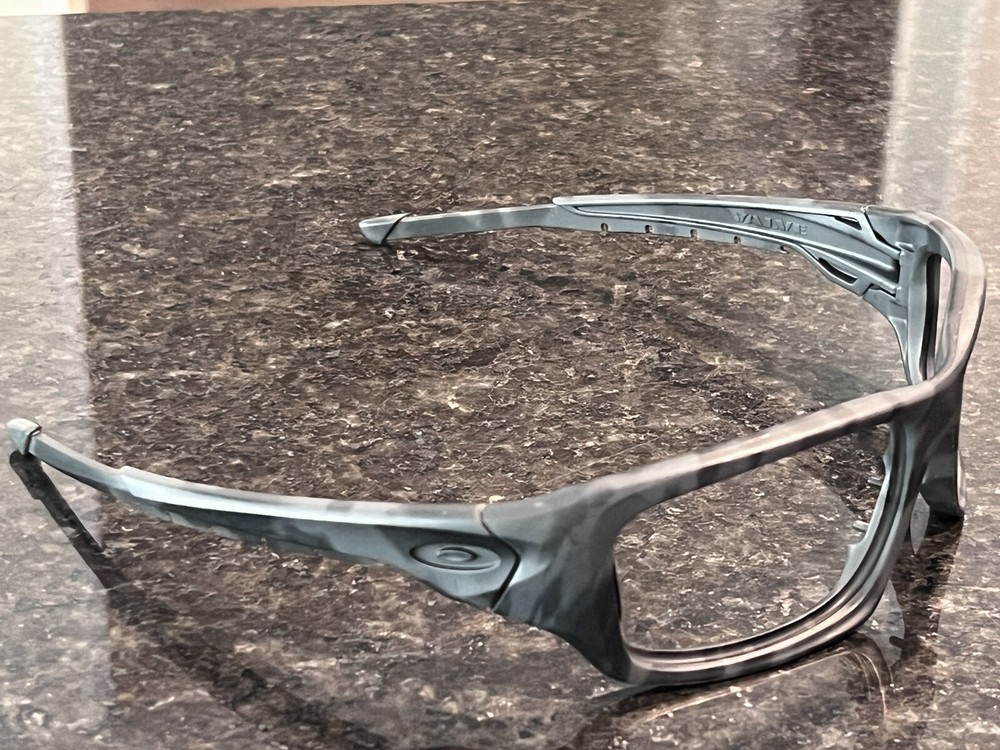 Oakley Valve Matte Camo Black Replacement Frame Only Authentic