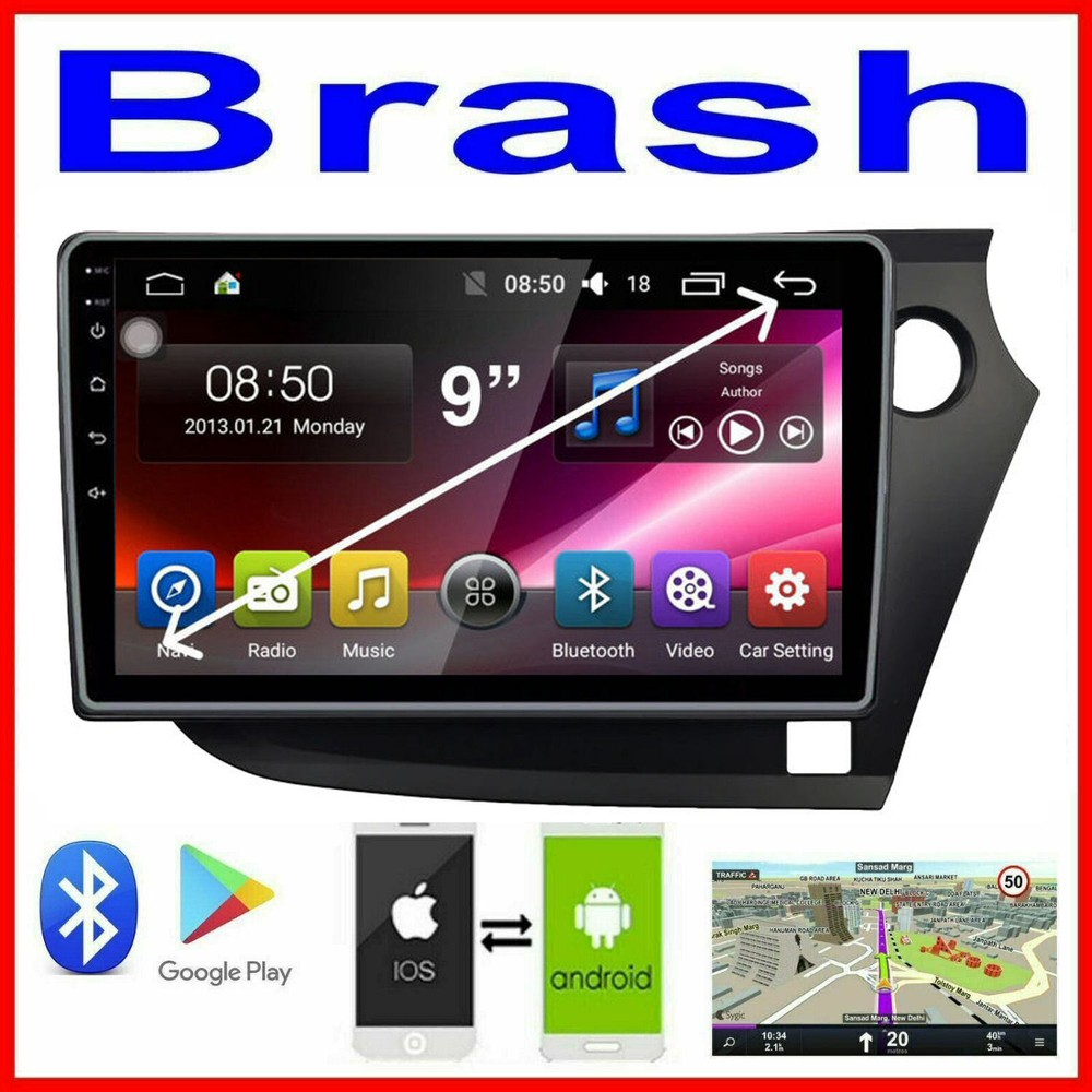 INSIGHT 2010-13 GPS WIRELESS APPLE CARPLAY ANDROID AUTO CAMERA ODB DAB+ TPMS DVR