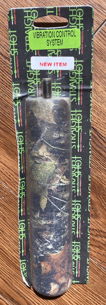 Archery  Straight Shot CAMO 7” Stabilizer  Vibration Control - NEW