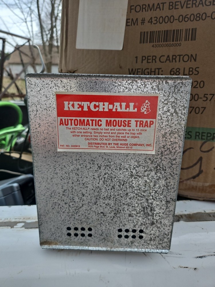3 Ketch All Automatic Mouse / Mice Control Live Catch Mouse Traps By Kness
