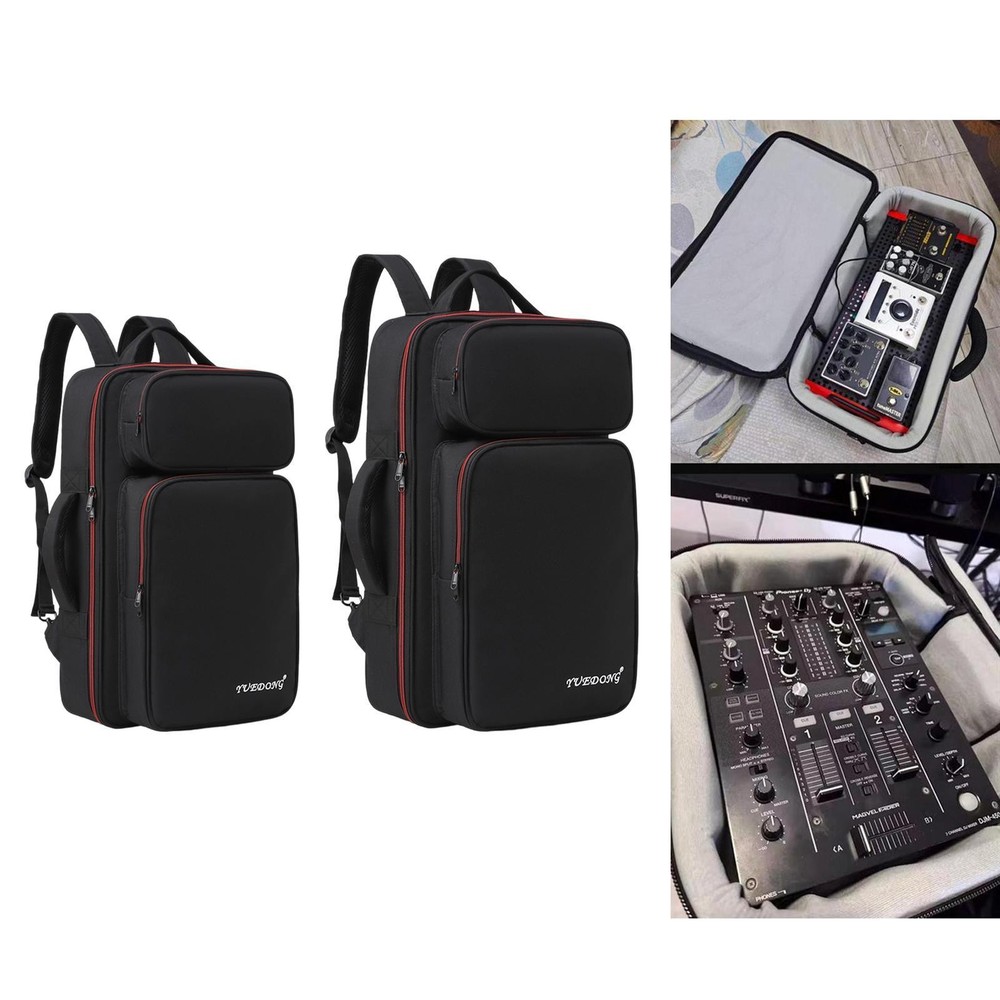 Pedal Board Case with Multi Pockets Multifunction Lightweight Storage Portable