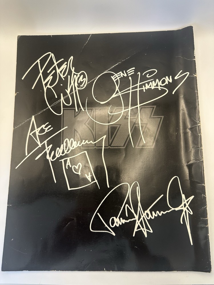 KISS Reunion Tour Book Program 1996-97 Ace Peter Paul Gene