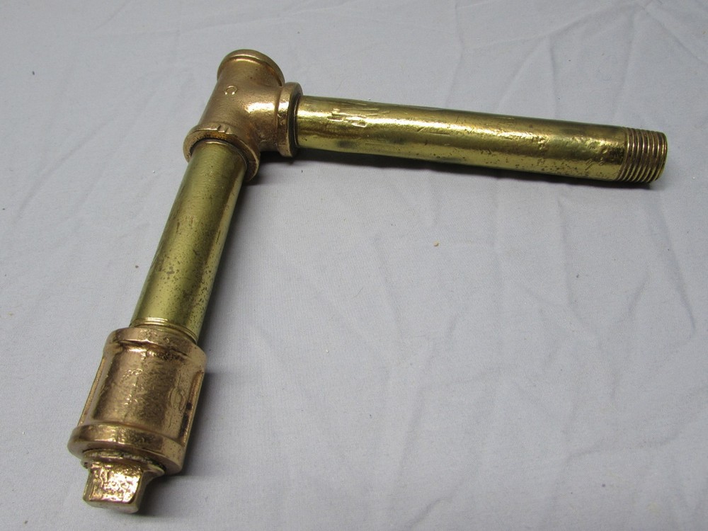 OFFER Antique Brass Ship Pipe From Bermuda Waters