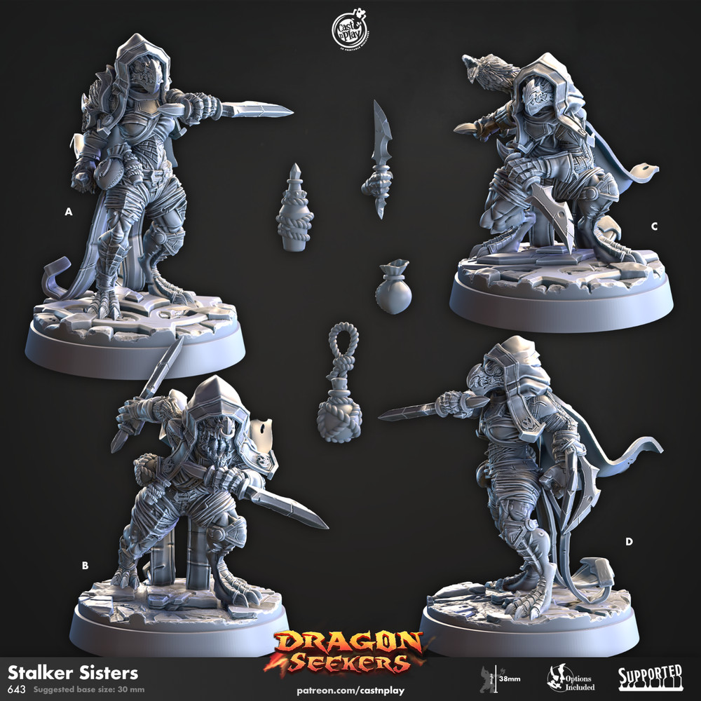 Drakken Stalker Sisters | CastnPlay |