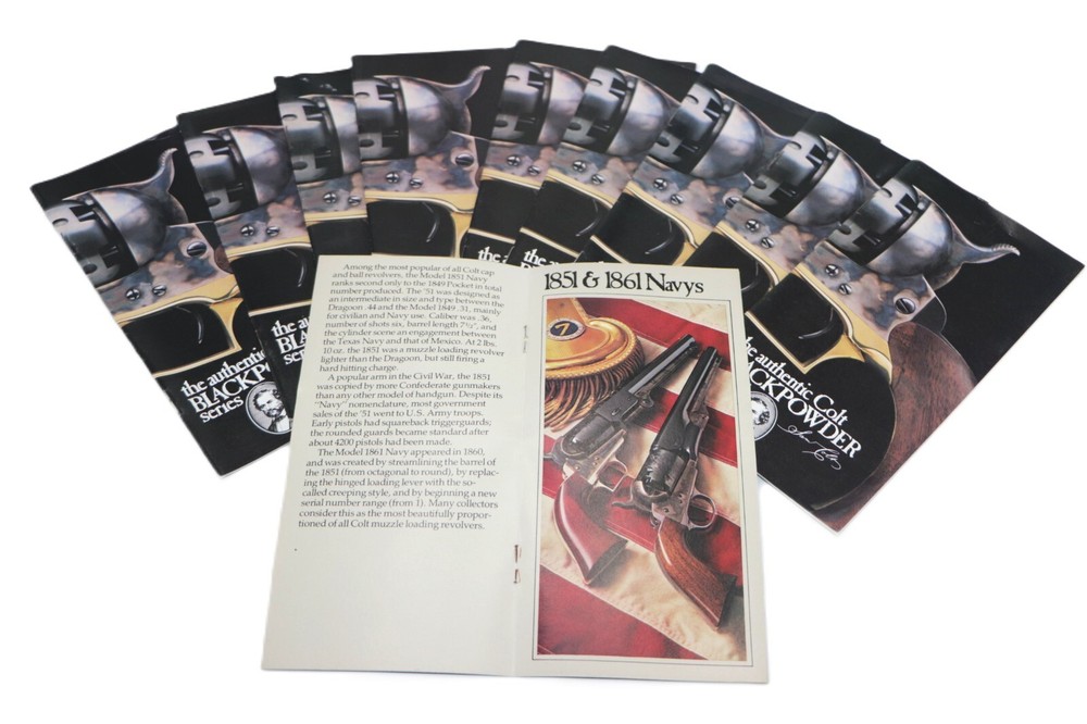 Colt Blackpowder Series Pamphlet