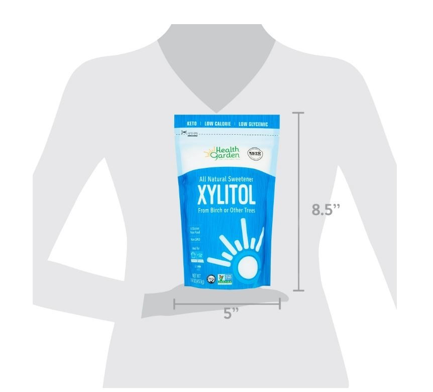 Health Garden Real Birch Xylitol All Natural Sweetener, 1.0 LB.....