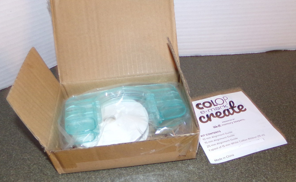 COLOP E-mark Create Handheld Printer Ribbon Alignment Kit We R Memory Keepers