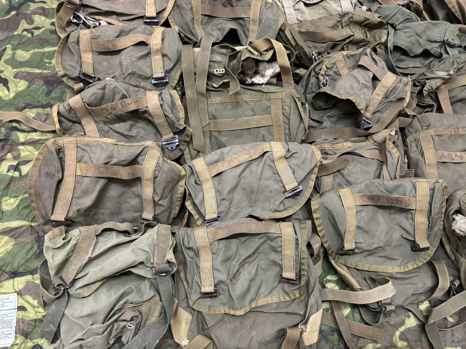 U.S. Nylon Buttpack 1980’s - 1990’s - Condition Grade C