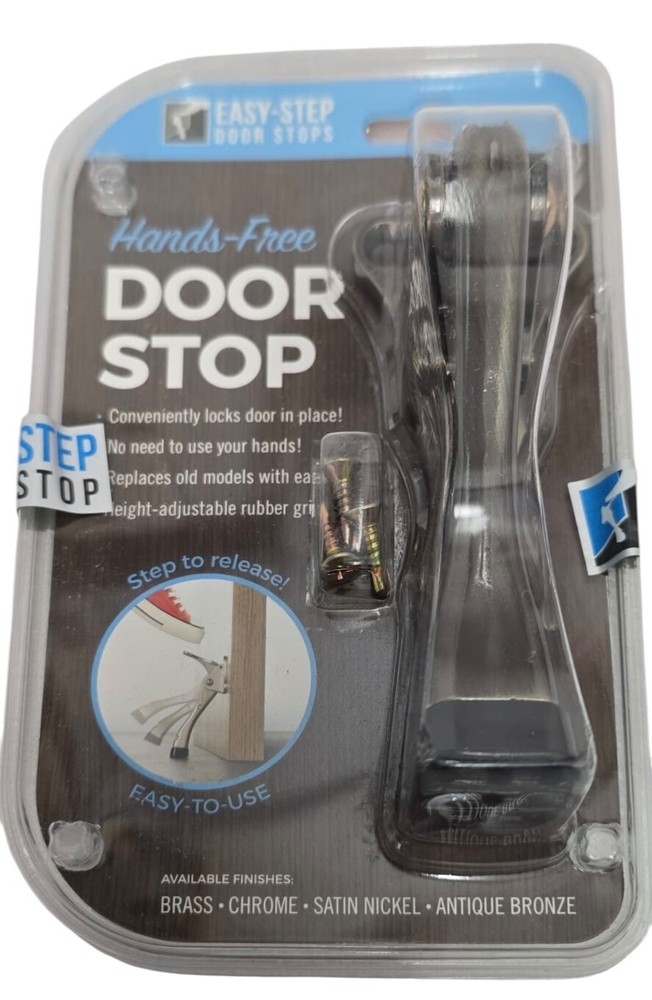 NEW Easy-Step Hands-Free Door Stop