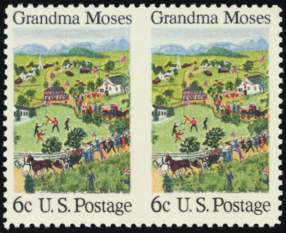 1370a, Mint NH VF 6¢ Imperforate Between Pair Error - Stuart Katz