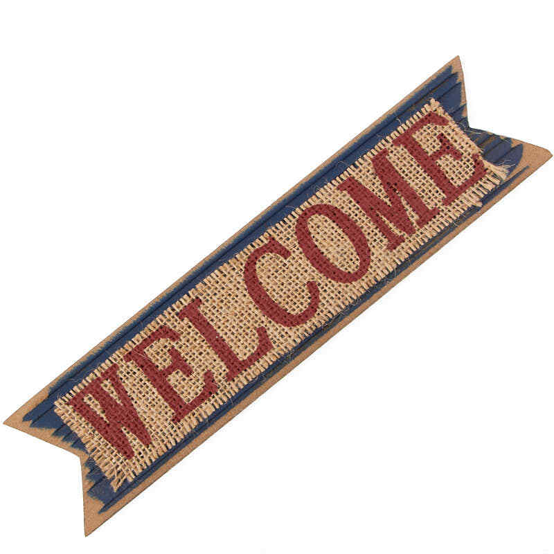 Rustic Wood Welcome Sign | 3 Pieces