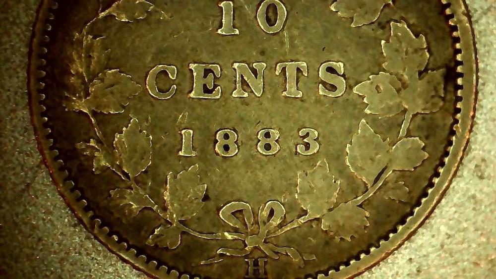 1883H Canada 10 Cent