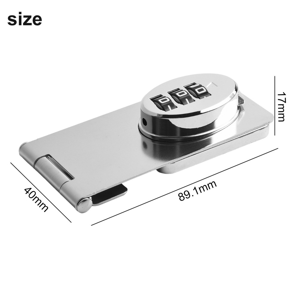 Combination Lock Keyless Door Lock For Home Use Compact And Space-Saving