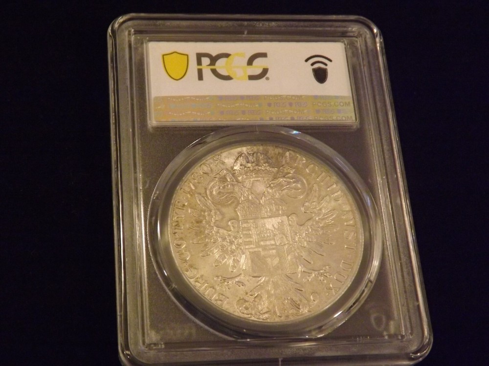 1780 Thaler Austria PCGS MS 64