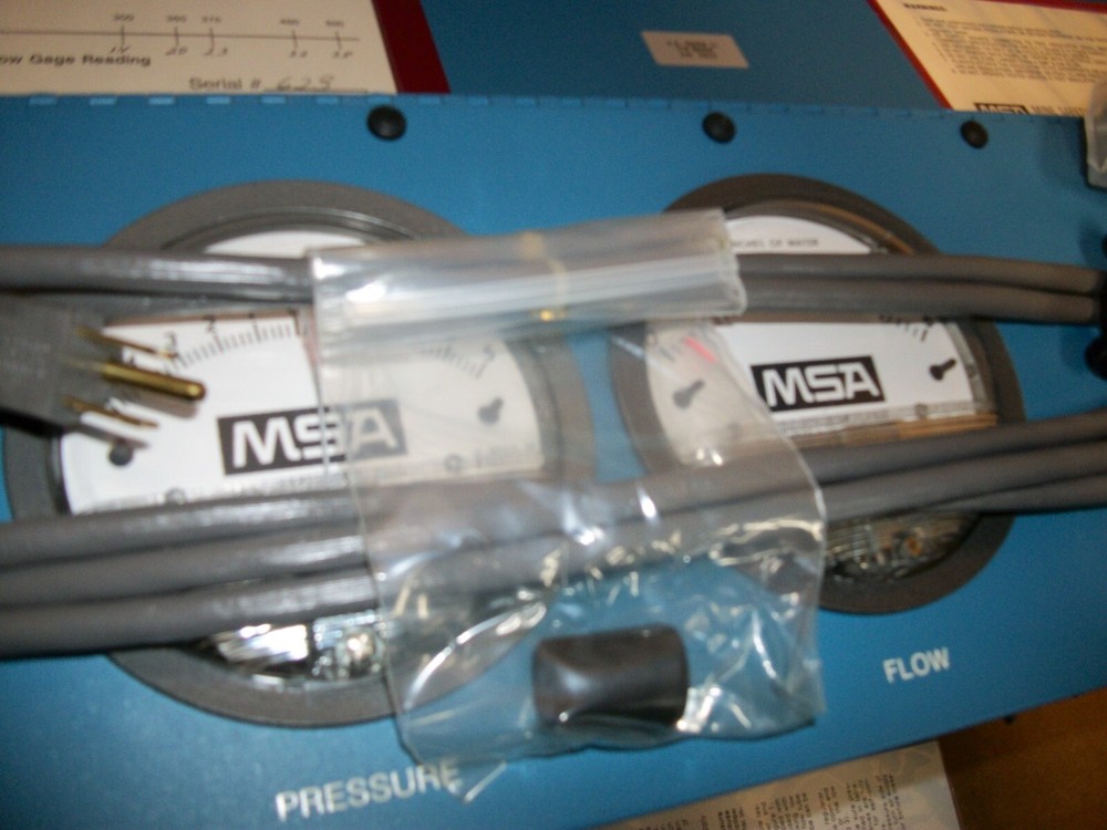 NEW MSA PORTABLE REGULATOR TESTER ll