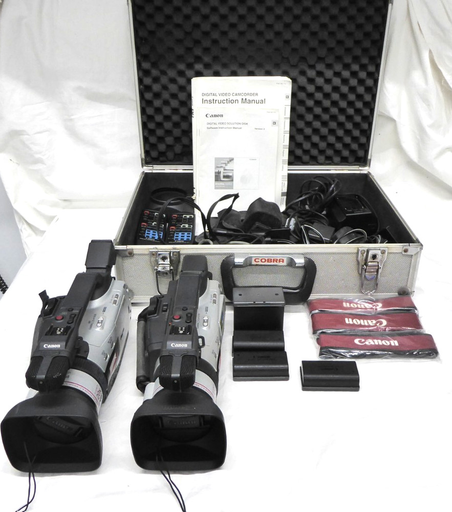 Canon XM2 PAL Digital Video Camcorders X2 - Untested