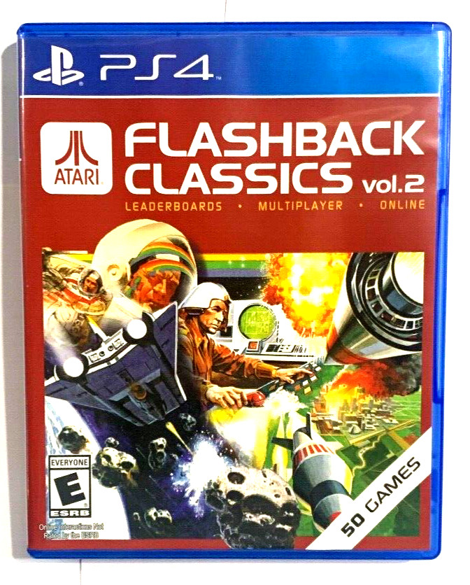 Atari Flashback Classics Vol. 2  PlayStation 4, ps4 Authentic Replacement Case O