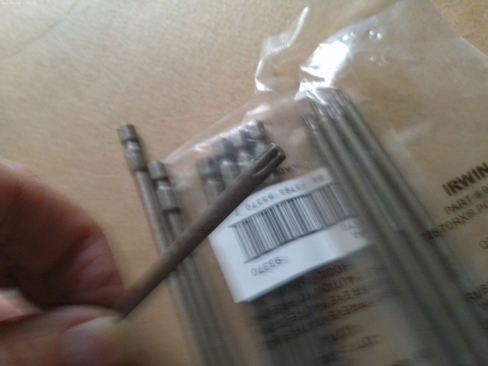 ELEVEN !!! Irwin T25 x 6" Torx Power Bits 93370
