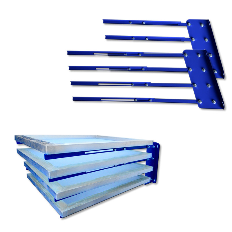 4 Layers Screen Rack Shelf Storage Frame Holder Screen Printing Rack Screen Dry